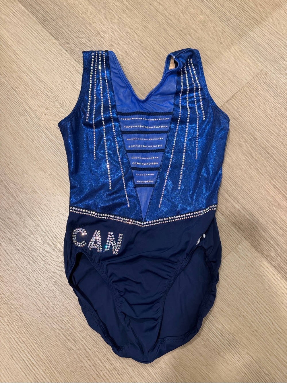 GK Navy Blue Team Canada Gymnastics Leotard